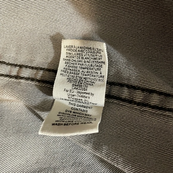 Free People Light Grey Washed / Faded Black Modern Femme Denim Skirt Size 6 - Picture 11 of 15